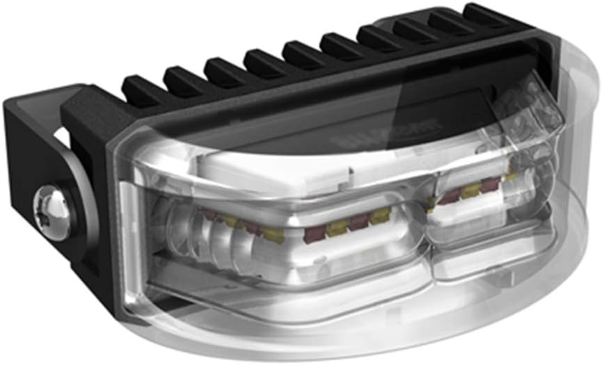 LED-MARTIN X180 Blitzmodul - 180° Abstrahlung - blau/gelb zweifarbig - versch. Haltersätze