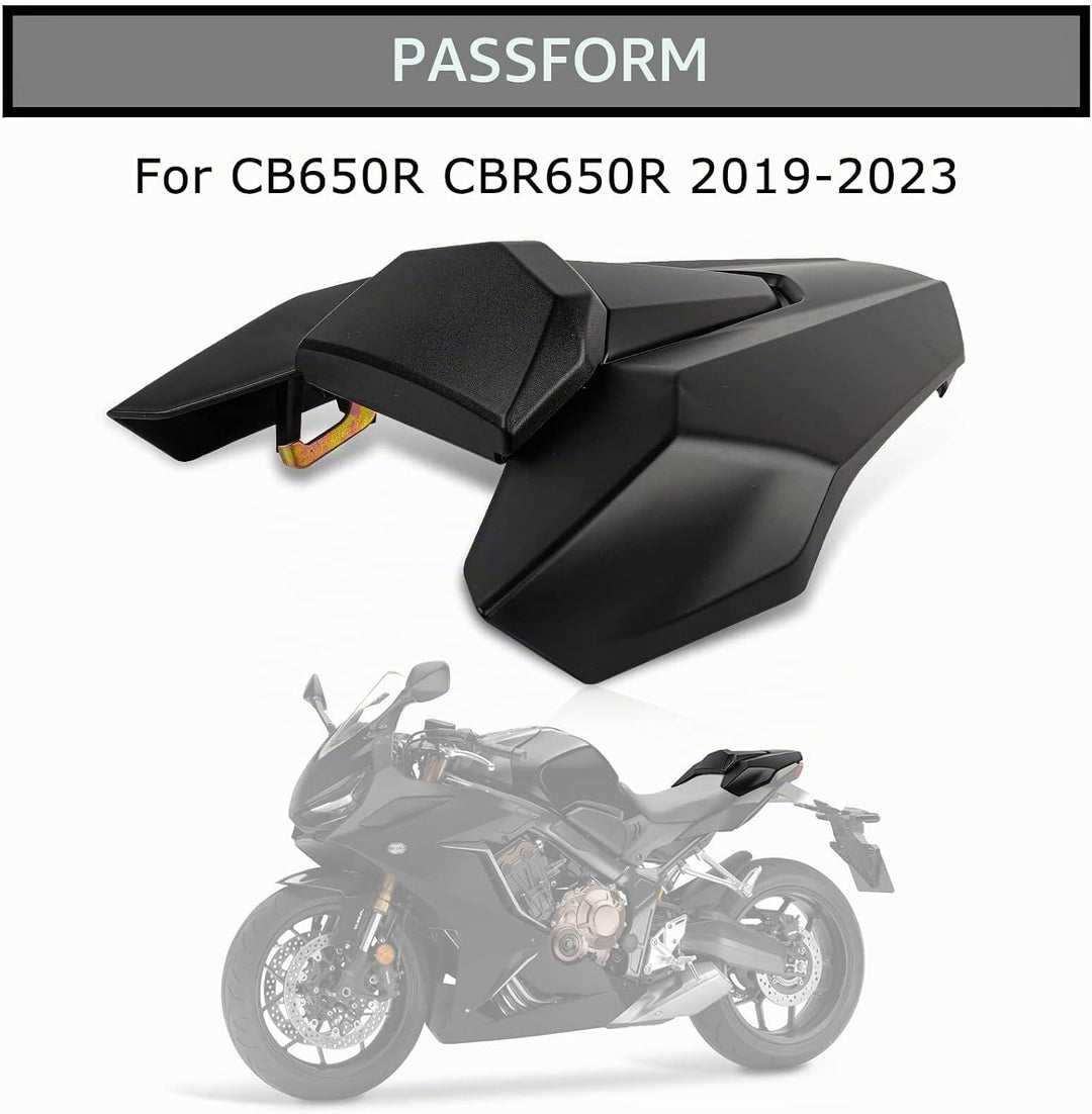 Soziusabdeckung Rücksitzbezug für CB650R CBR650R 2018 2019 2020 2021 2022 2023 PSLER Sitzkappe Heckv