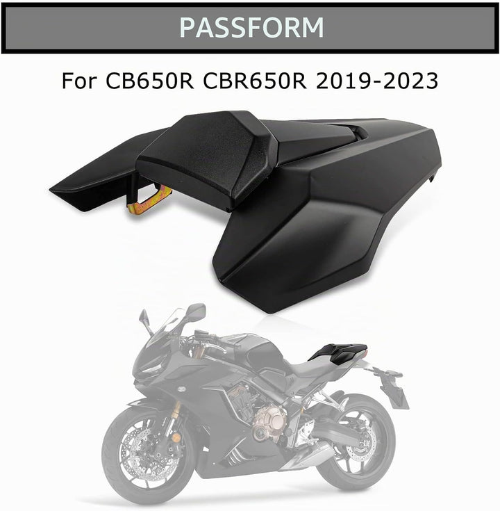 Soziusabdeckung Rücksitzbezug für CB650R CBR650R 2018 2019 2020 2021 2022 2023 PSLER Sitzkappe Heckv