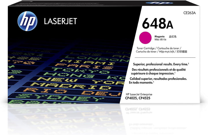 HP 648A Magenta Original LaserJet Tonerkartusche Magenta 11.000S, Magenta 11.000S