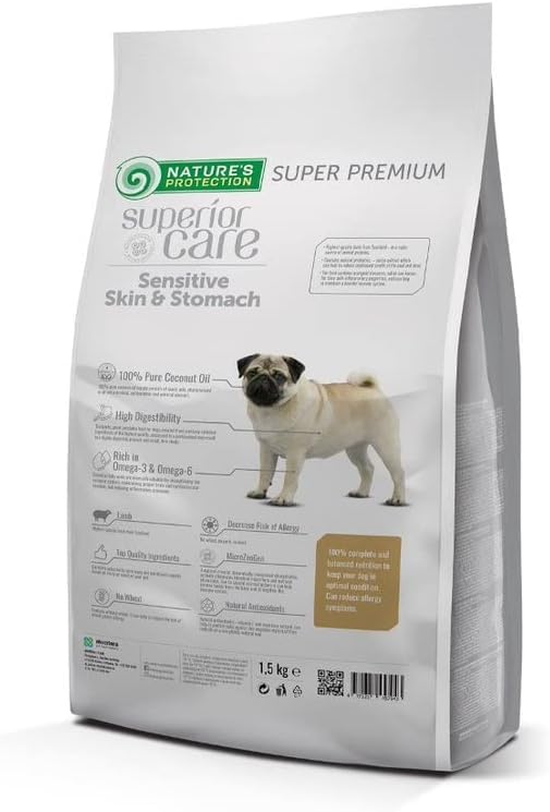 Nature's Protection Superior Care Trockenfutter für Hunde mit empfindlicher Haut und Magen - Hundefu