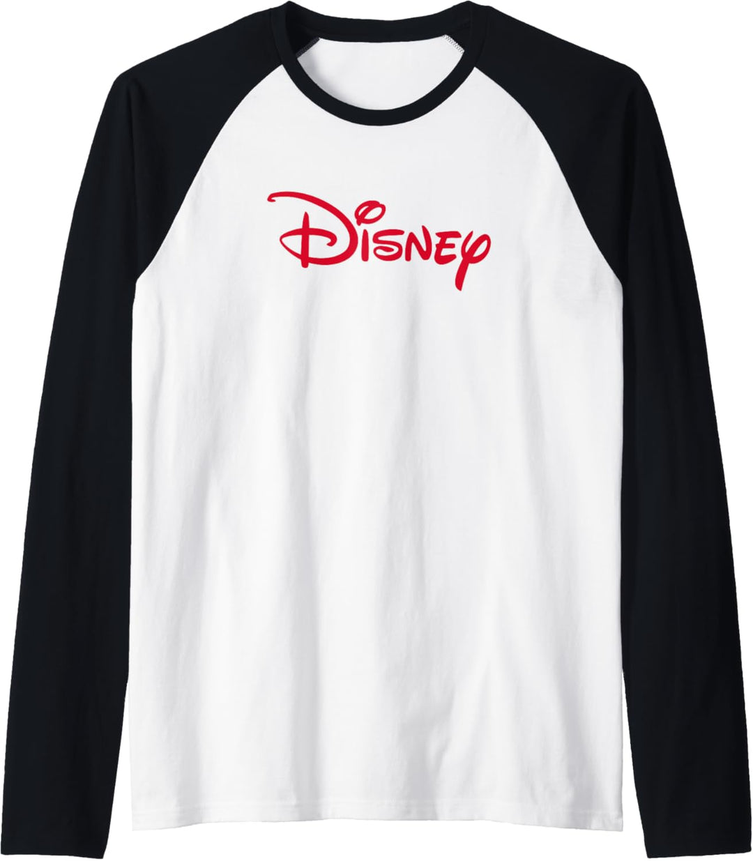 Disney Classic Logo Red Raglan