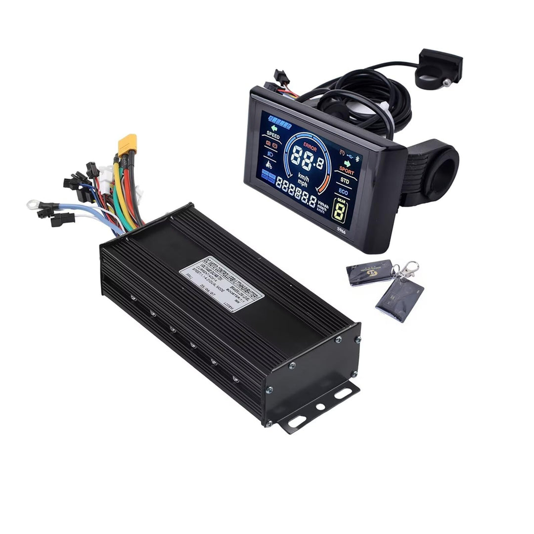 Kunray 36V 48V 52V 60V Brushless Motor DC Controller Mit LCD Anzeige Dualmodus 750W 1000W Ebike Cont