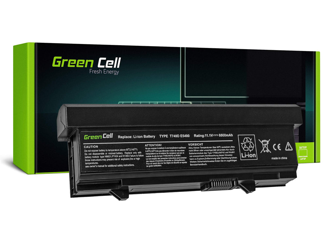 Green Cell Extended Serie KM668 KM742 KM752 KM760 Laptop Akku für Dell Latitude E5400 E5410 E5500 E5