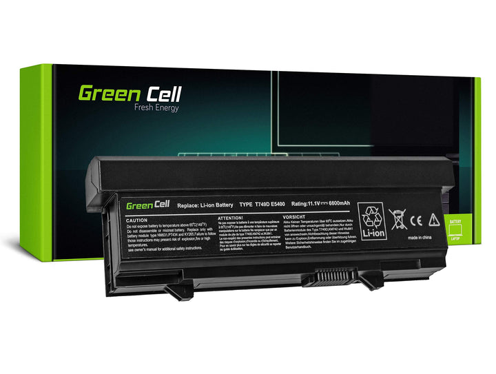 Green Cell Extended Serie KM668 KM742 KM752 KM760 Laptop Akku für Dell Latitude E5400 E5410 E5500 E5