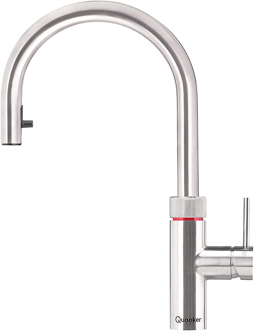 Quooker PRO3 & CUBE | Flex RVS (Voll-Edelstahl) inkl. Cube-Filter, Edelstahl