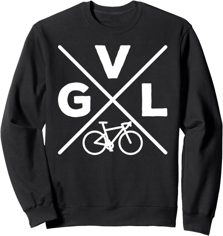 Gravel Bike GVL Fahrrad Fahrradfahrer Fahrradfahrerin Sweatshirt