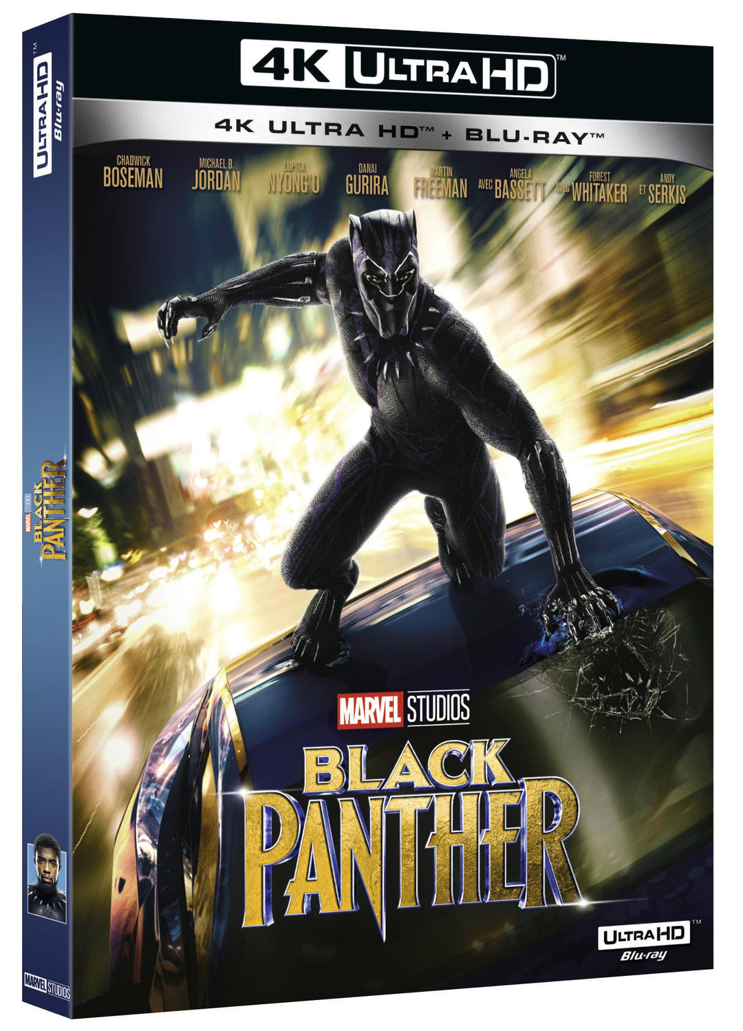 Black panther 4k Ultra-HD [Blu-ray] [FR Import], Blu-ray