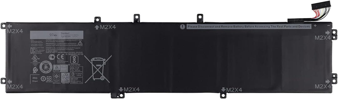 SwarKing Ersatz Akku Kompatibel mit Dell XPS 15 9550 9560 9570 7590 (Modell 2019) P56F001 P56F002 Pr