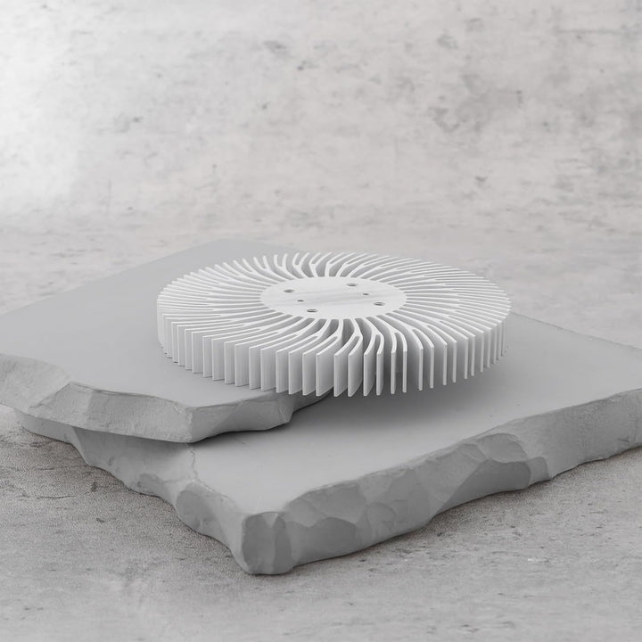 2 Stücke 90mm X 10mm Runde Aluminium Kühlkörper Kühlung 10W LED Licht