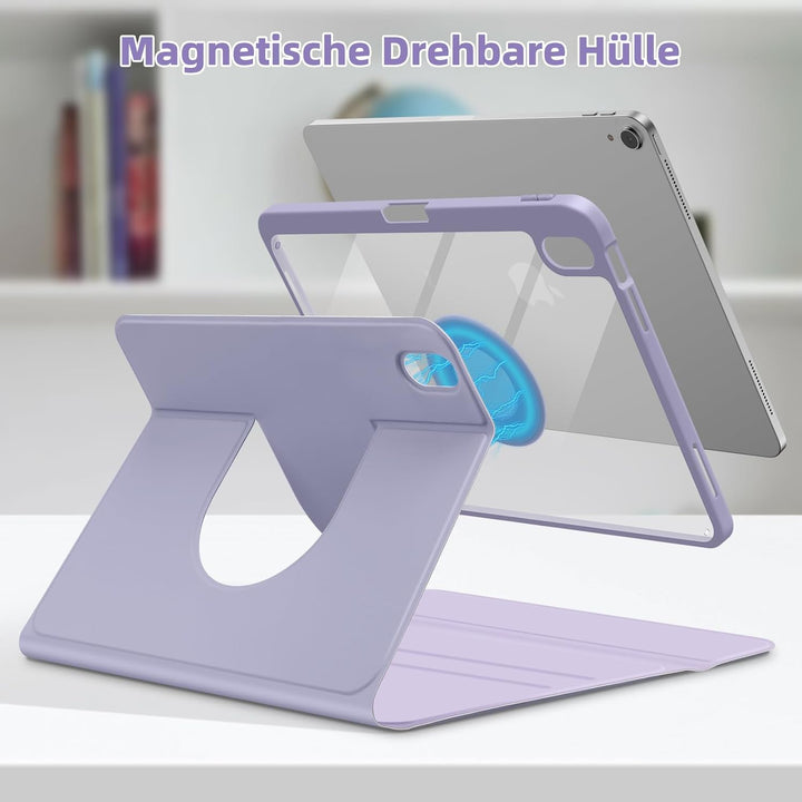Bettdow für iPad A16 11. Generation 2025/10.Generation 2022 Tastatur Hülle, Hoch-/Querformat Verwend
