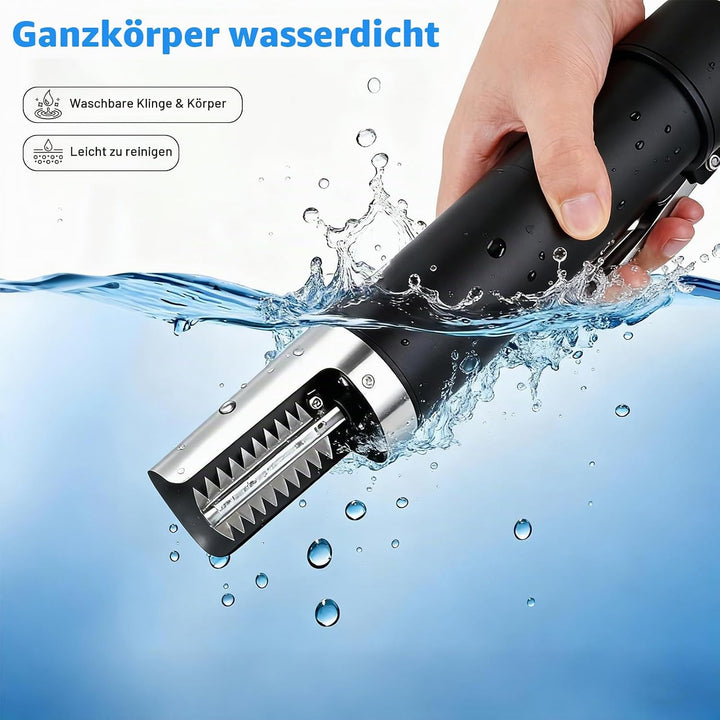 Elektrischer Fisch-Entschupper, Kabelloses wiederaufladbares, 2 Head und Handschuhen – Professionell