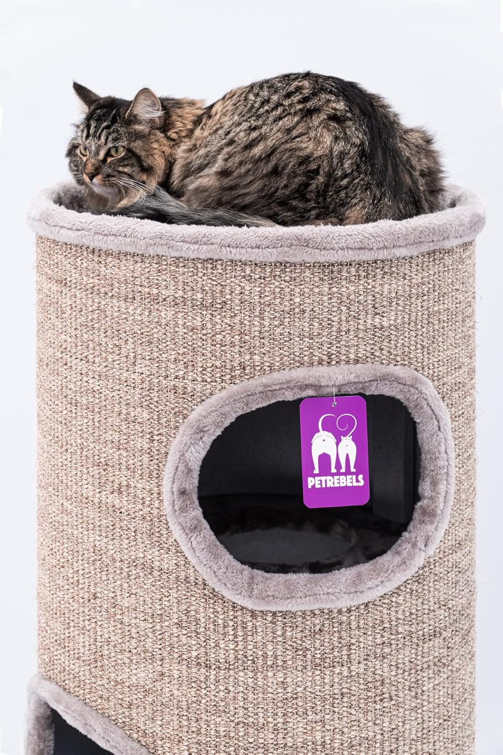 Petrebels Kratztonne Dome 110 cm hoch, Ø 45 cm, extra Breit und Schwer für Ultimative Stabilität, Fa