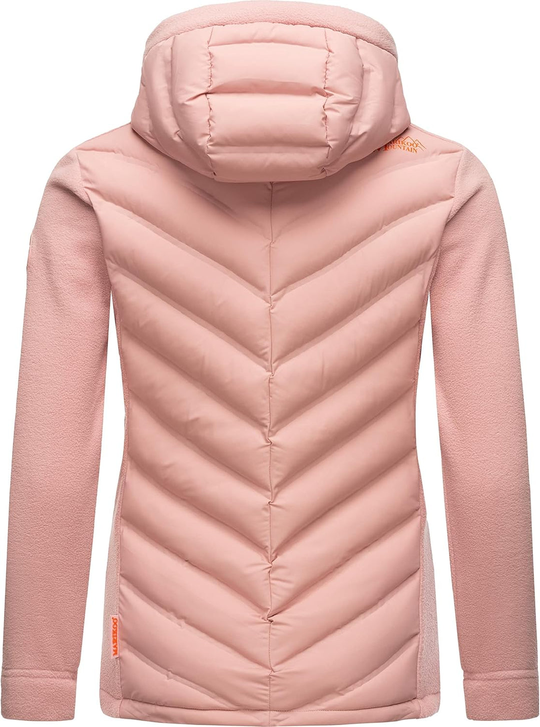MARIKOO Damen leichte Übergangsjacke Steppjacke Mount Haruna, Powder Rose