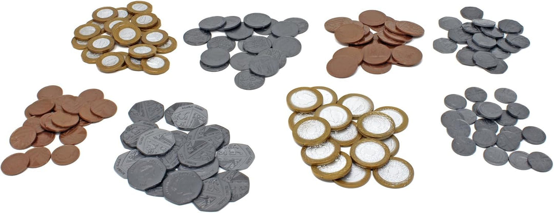 Learning Resources Umfassende Spielgeld-Packung, Set mit 700 Teilen Einzelbett, Einzelbett