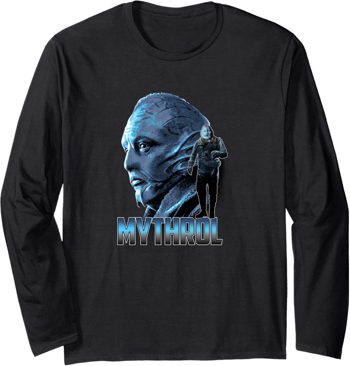 Star Wars: The Mandalorian Mythrol Portrait R12 Langarmshirt