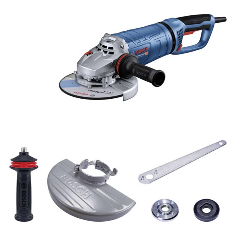 Bosch Professional Winkelschleifer GWS 27-180 JR (Leistung: 2.700 W, Scheiben-Ø: 180mm, mit KickBack