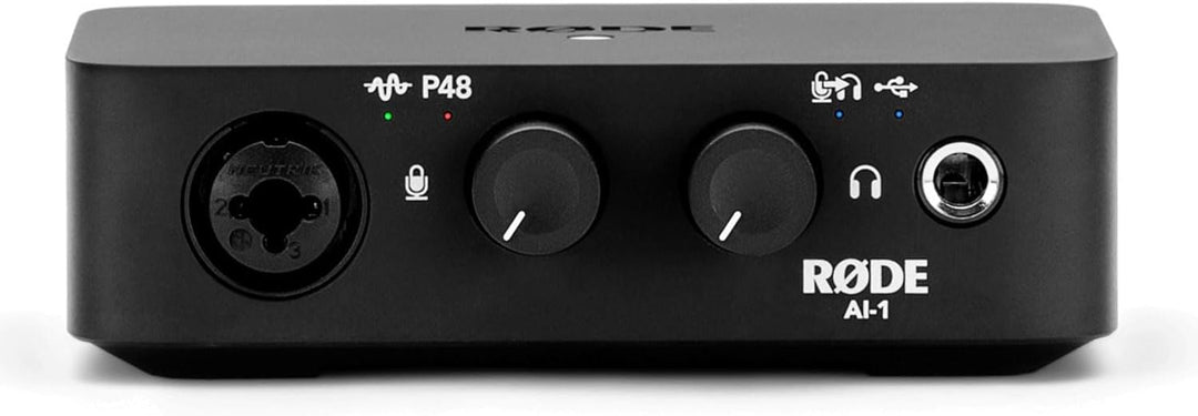Rode NT1-Kit Studio-Mikrofon mit AI-1 Interface und keepdrum WS2 Popschutz