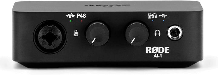 Rode NT1-Kit Studio-Mikrofon mit AI-1 Interface und keepdrum WS2 Popschutz