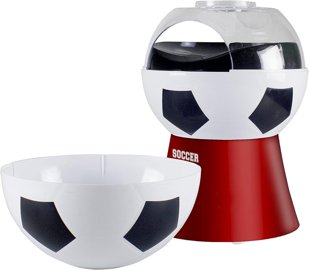BEPER P101CUD051 Popcorn Maschine 'Football Edition' - Popcornmaschine Fettfreies in 3 Minuten,