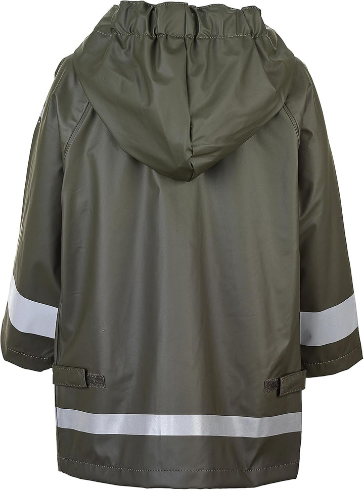 Sterntaler Unisex Kinder Regenjacke Ungefüttert Regenmantel 74 Dunkelgrün, 74 Dunkelgrün