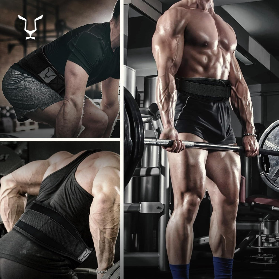 JAG Gewichthebergürtel Herren und Damen - Auto Lock Lifting Belt mit Zughilfen Bodybuilding für Kraf