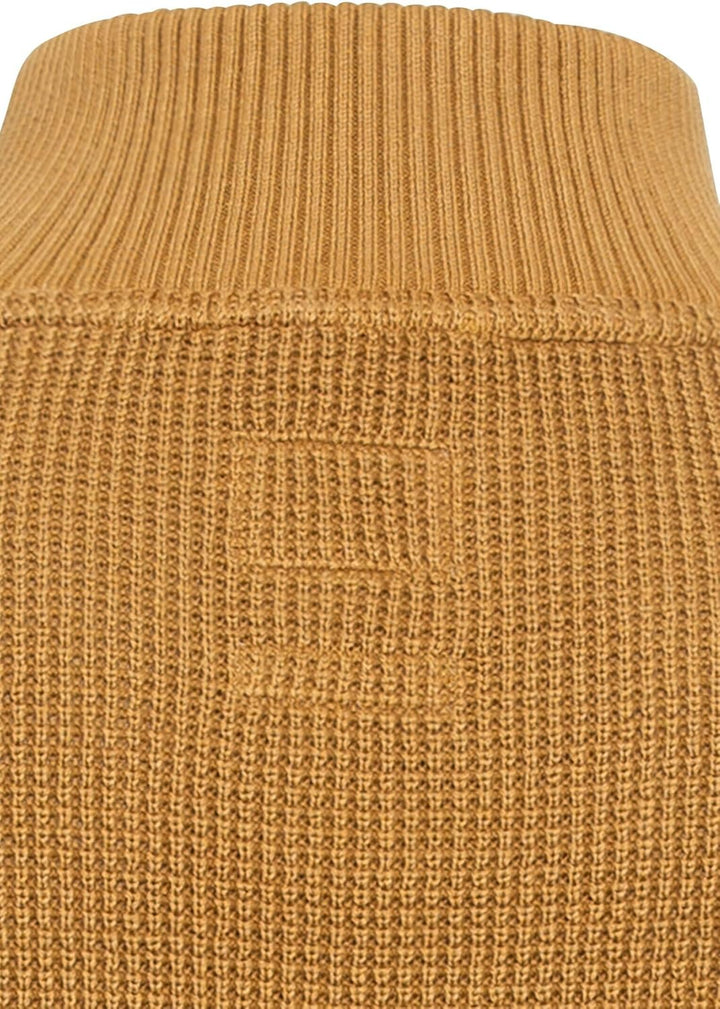 camel active Herren Stricktroyer aus Organic Cotton XL Beige, XL Beige