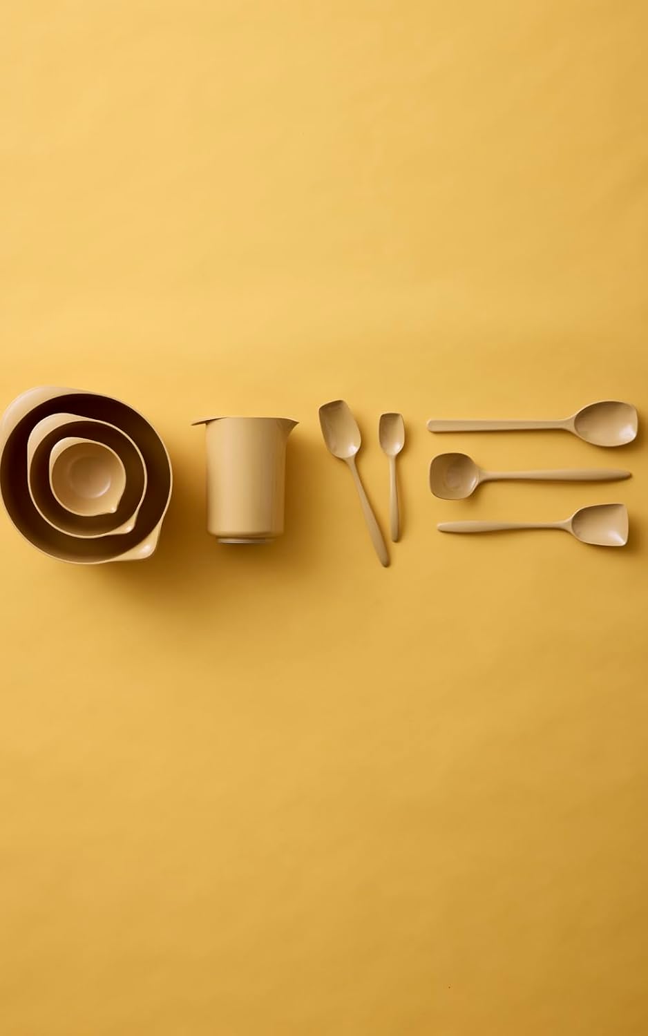 Rosti Classic Kochlöffel Set 4-Teilig, Hochwertiges Küchenhelfer Set mit 3 Kochlöffel & 1 Backlöffel