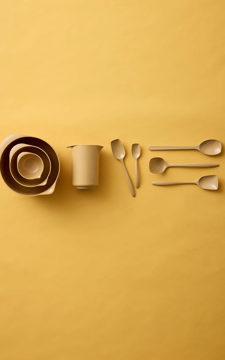 Rosti Classic Kochlöffel Set 4-Teilig, Hochwertiges Küchenhelfer Set mit 3 Kochlöffel & 1 Backlöffel