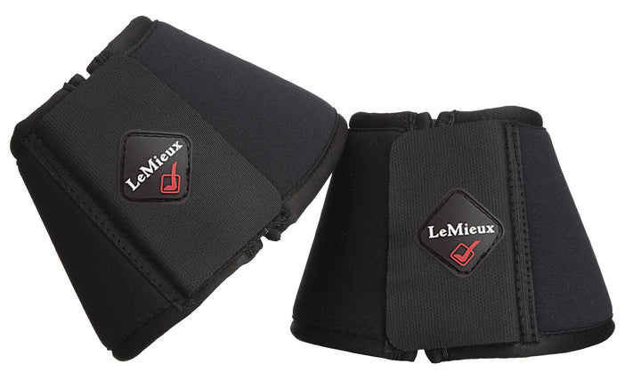 LeMieux Weiche Schale Hufglocken Large Schwarz, Large Schwarz