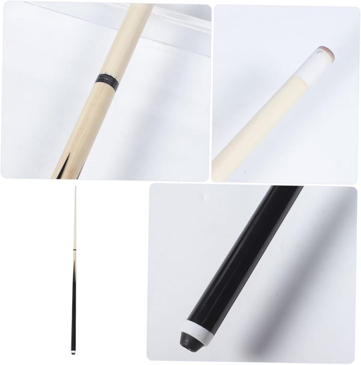 Yardwe 2 Stück Billardqueues mit Floralen Mustern Langer Billardstock Zerlegbar für Erwachsene Pool