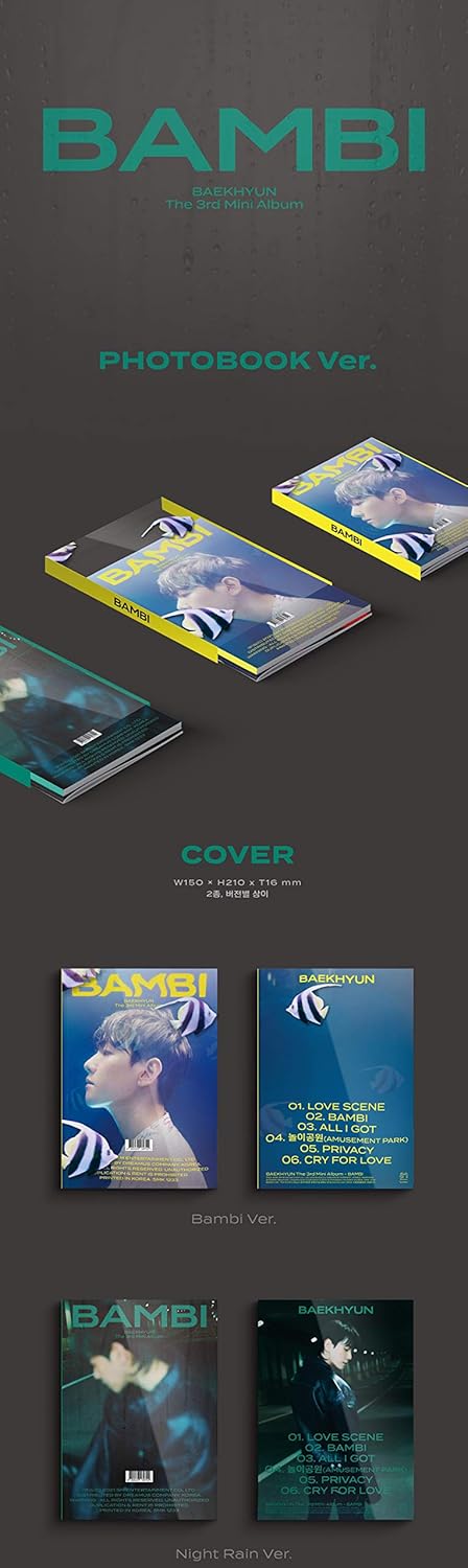 Bambi-3rd Mini Album-Inkl.Photobook, Audio-CD