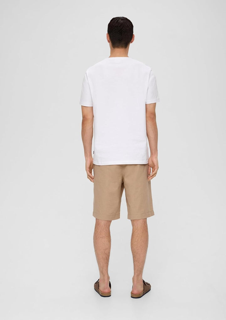 s.Oliver Bermudas aus Leinenmix L Brown, L Brown