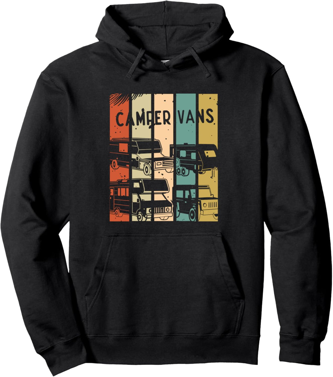 Arten von Wohnmobilen Pullover Hoodie