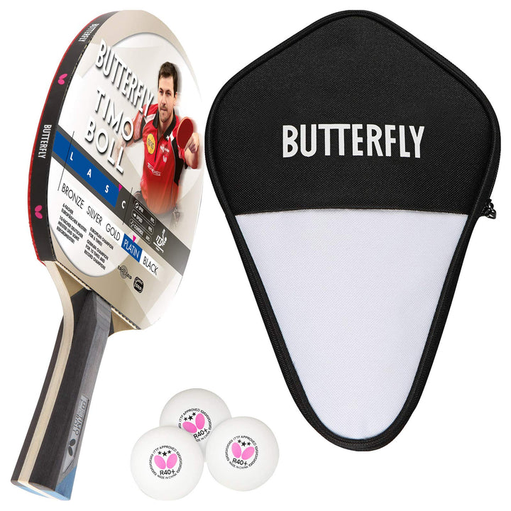 Butterfly® Timo Boll Platin Tischtennisschläger | Tischtennis Racket Bat TT Profi Wettkampfschläger