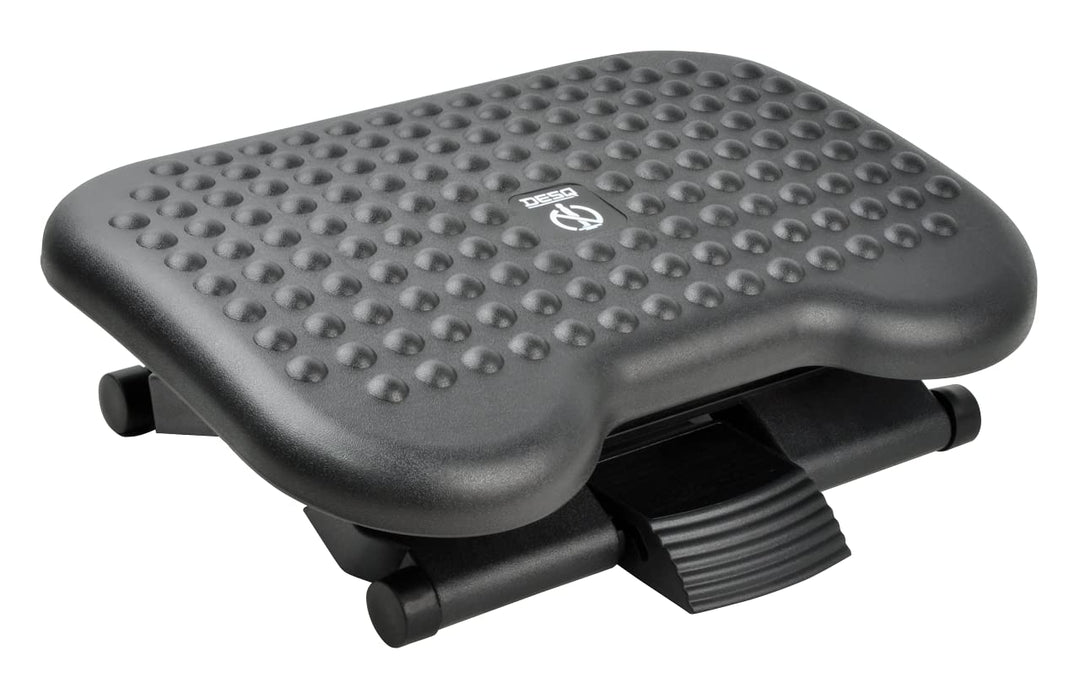 DESQ® Anti-Rutsch-Fussstütze | 3 Positionen | 0-45 Grad neigbar | Schwarz