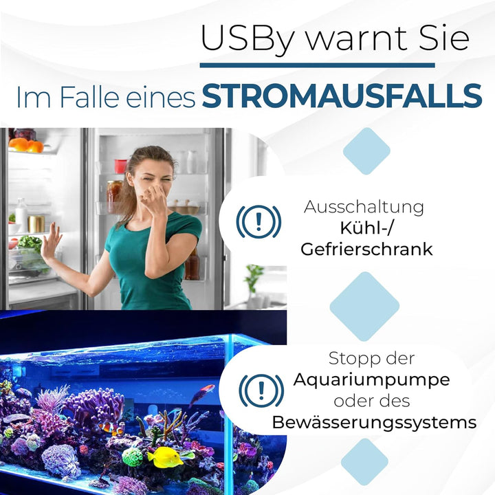 Stromausfallmelder Stromausfallalarm Stromausfall Stromwächter WLAN GSM