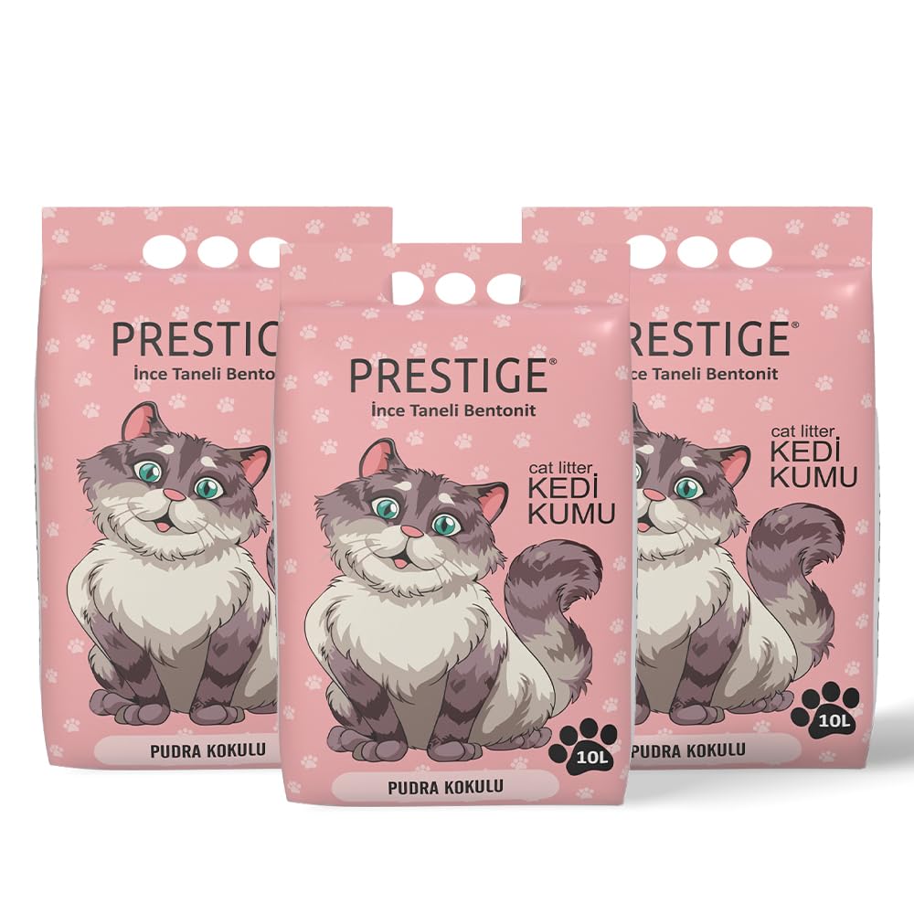 Prestige Katzenstreu - Geruchsneutralisierende Klumpstreu für Katzen - Staubfreies Katzenstreu - Nat