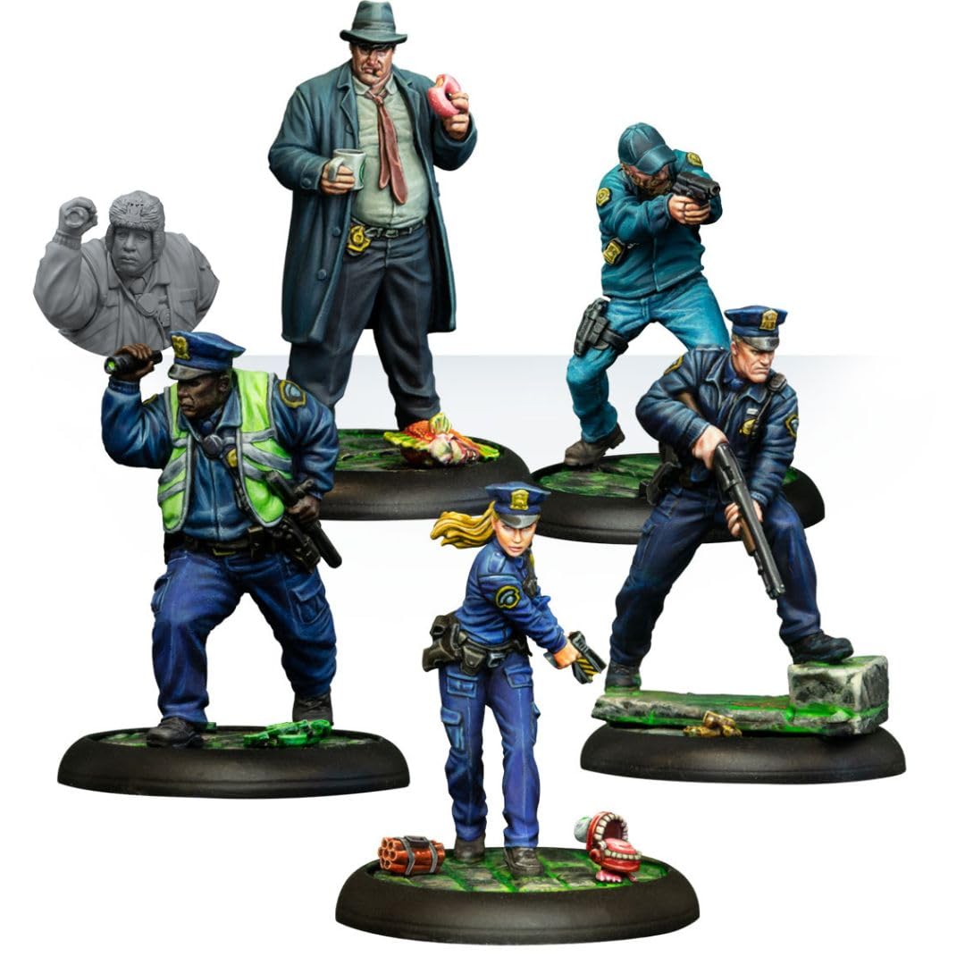 Knight Models - Batman Miniature Game: GCPD Agents (Back to Gotham)