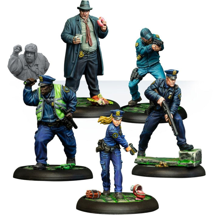 Knight Models - Batman Miniature Game: GCPD Agents (Back to Gotham)