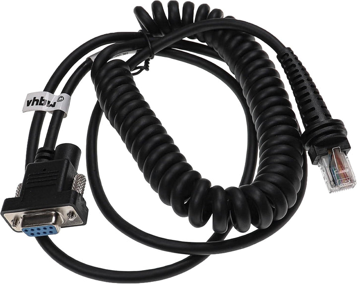 vhbw Datenkabel RJ45 Stecker auf RS232 Stecker kompatibel mit Datalogic Gryphon D100, D200, M100 Bar