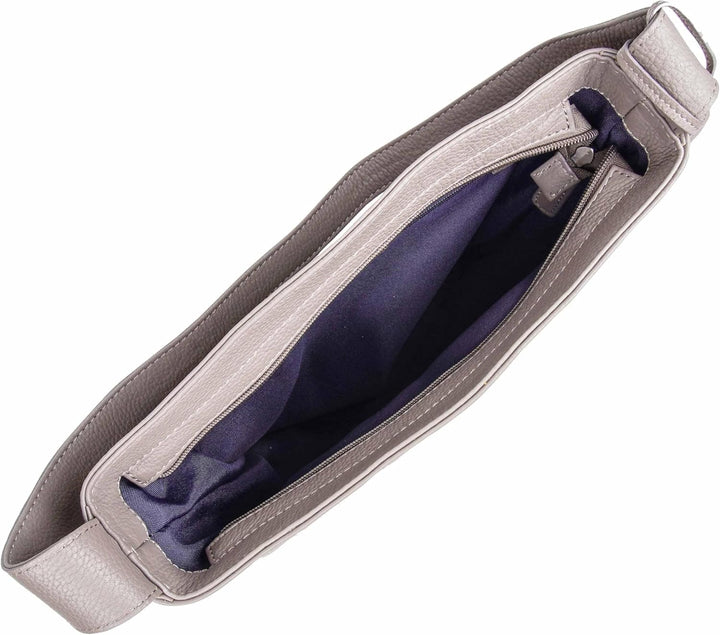 Gerry Weber - cadiz hobo mhz Grau 32,00X28,00X11,00 CM Farbe:grau / Material:polyester,cow Leather,