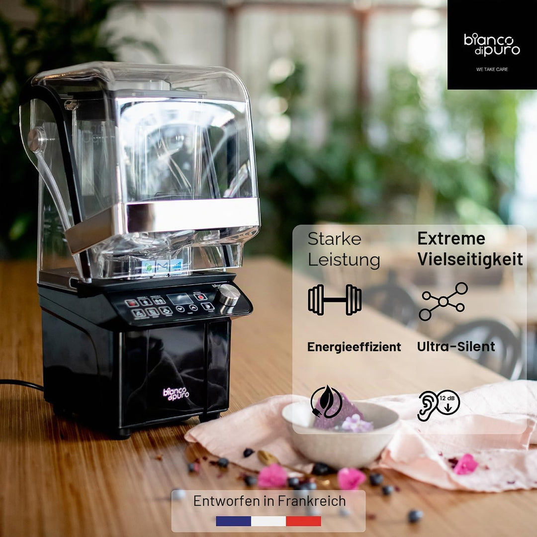 Hochleistungsmixer Gusto PRO mit bürstenlosem DC-Motor 1.000 Watt Leisung 4,27 PS Smoothie Maker Eis