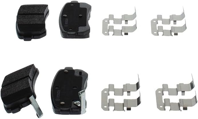 Bosch BP1051 Bremsbeläge - Hinterachse - ECE-R90 Zertifizierung - vier Bremsbeläge pro Set