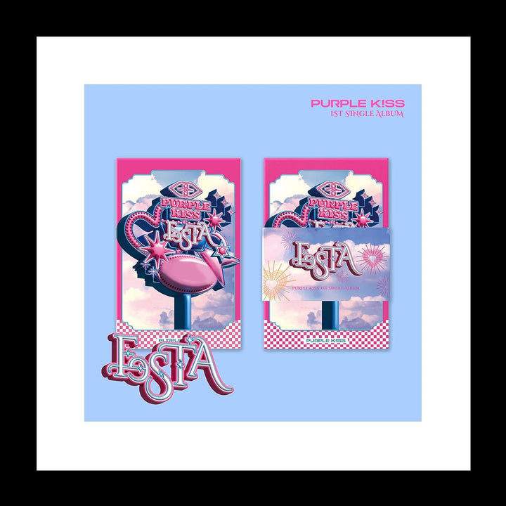 PURPLE KISS FEST 1st Single Album Contents+Photocard+Tracking Sealed (Main Version), Main Version