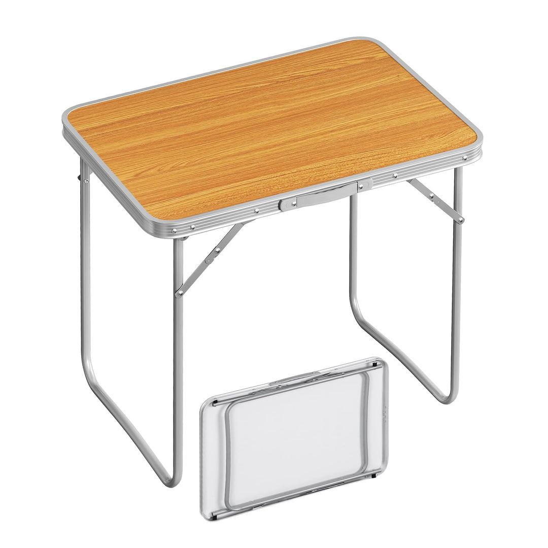 WOLTU Campingtisch Klapptisch Reisetisch mit Griff, 70x50x60cm(LxBxH) zusammenklappbar Gartentisch a