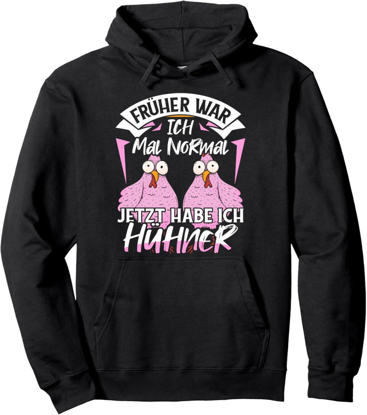 Hühner Spruch Lustig Bäuerin Landwirtin Geschenk Huhn Fan Pullover Hoodie