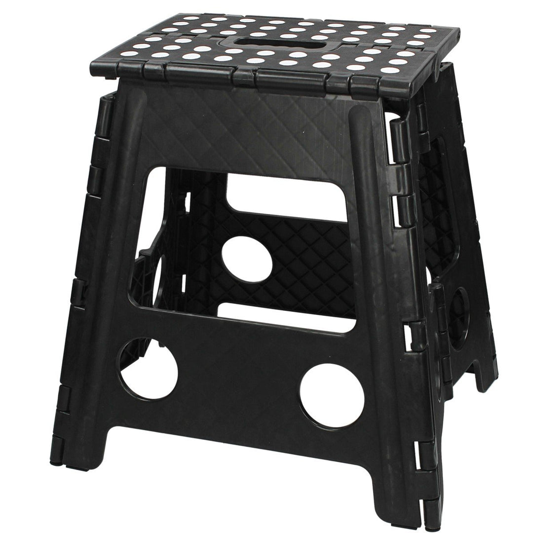 QHP Hocker Schwarz 39cm, 39cm