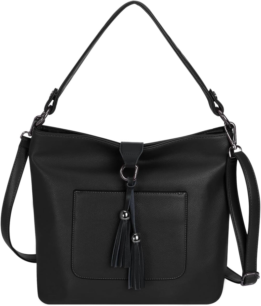 HAWEE Damen Handtasche Kunstleder Grosse Schultertasche Shopper Umhängetasche Frauen Elegante Henkel