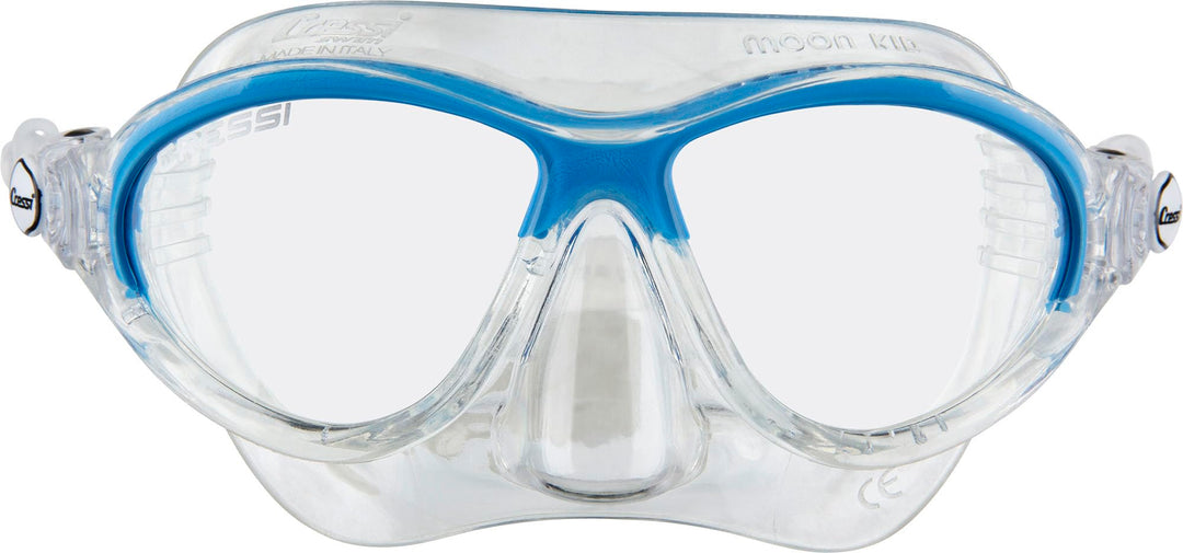 CRESSI Moon Schwimmbrille Kinder 7 bis 15 Jahre mit Bruchsicheren Gläsern, Kratzschutz, Sicherem Sit